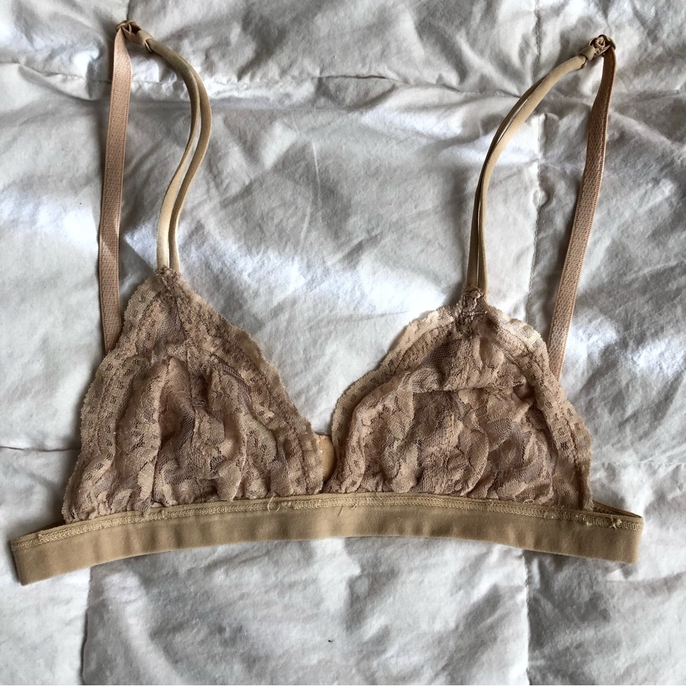nude bralette